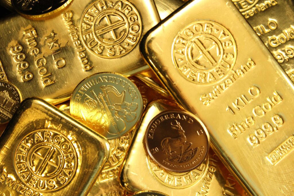 Overeenkomsten goud en bitcoin