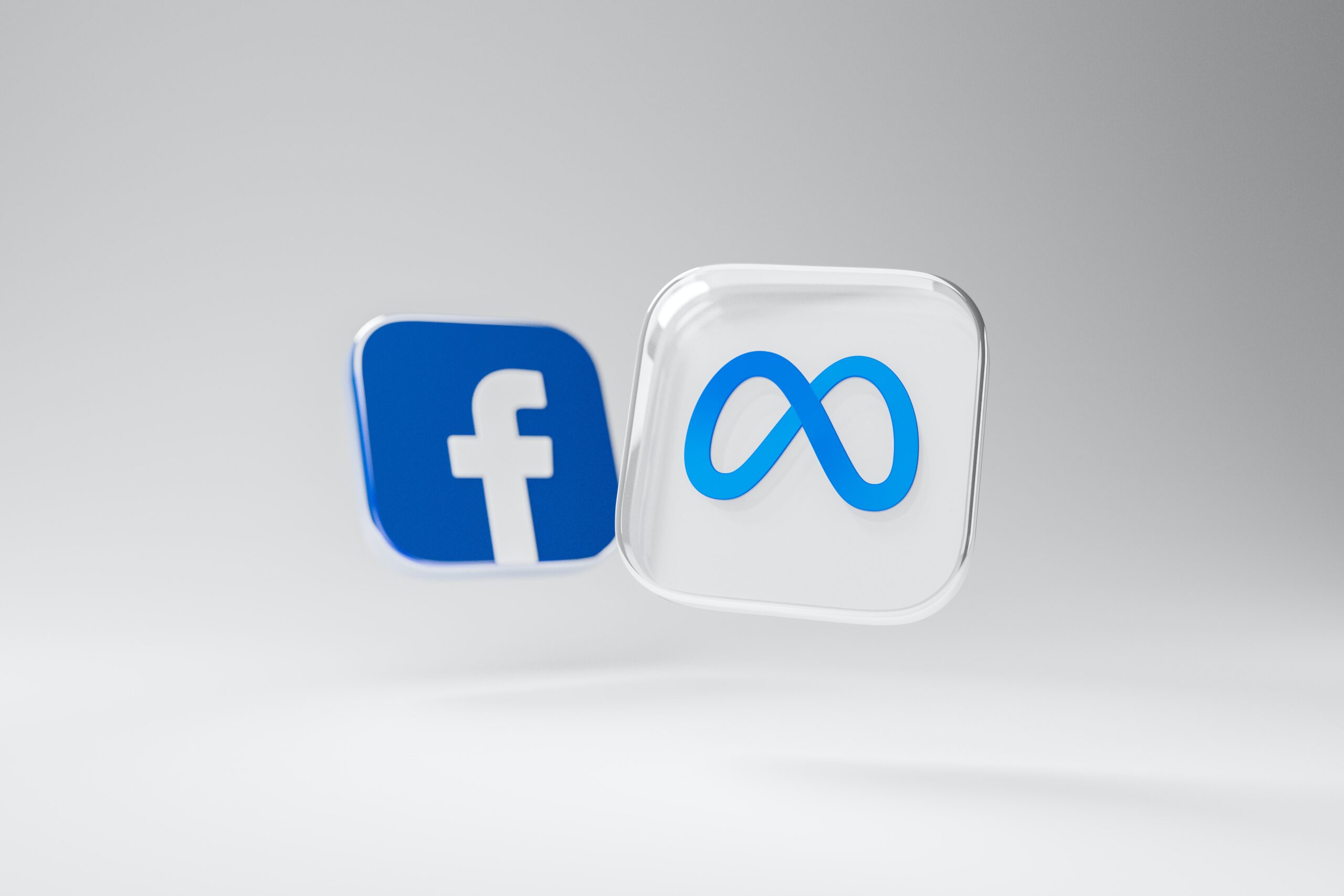 Meta & Facebook logo